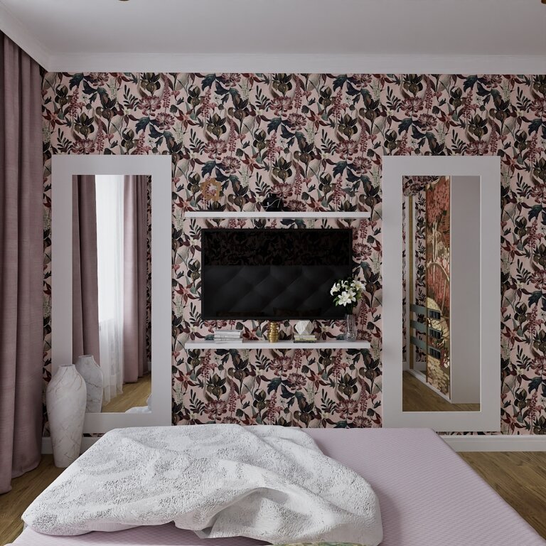 2015. Moscow. Three-room apartment in a Stalin building. Eve Romanoff