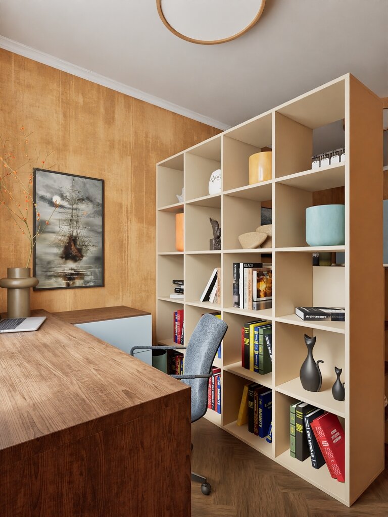 2014. Sterlitamak. Three-room apartment for a young family. Design of a three-room apartment in a Khrushchev Eve Romanoff