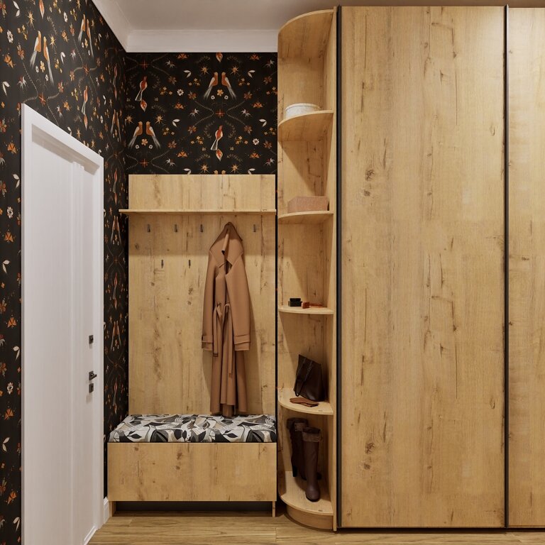 2015. Moscow. Three-room apartment in a Stalin building. Eve Romanoff
