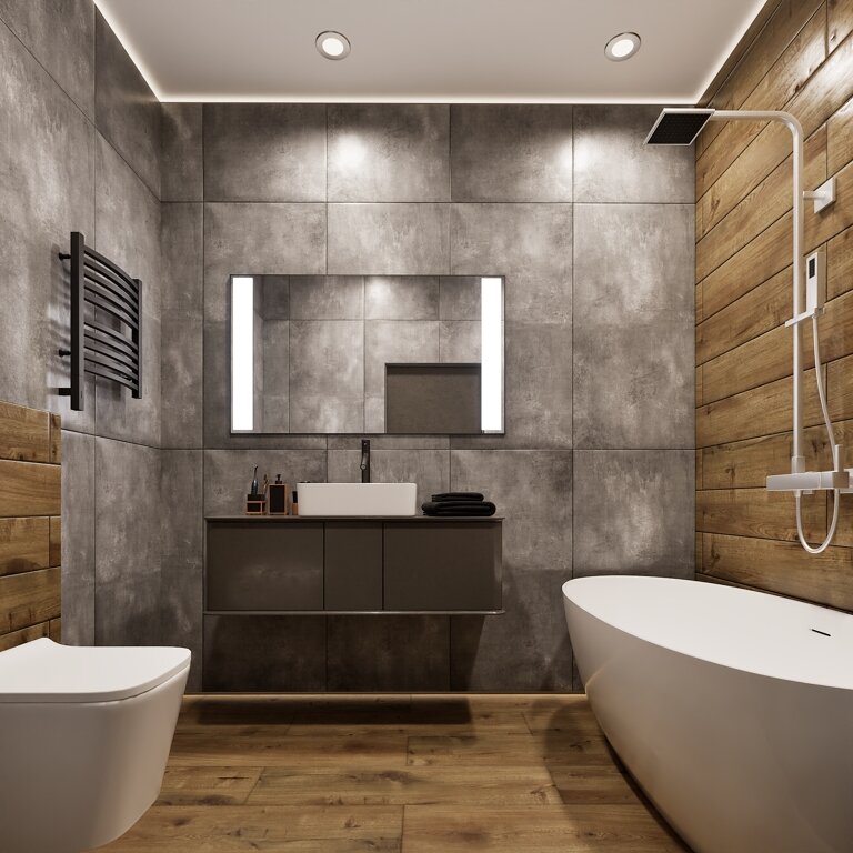 2020. Moscow. Airport District. Two-room apartment with a separate office and a cozy loggia. Eve Romanoff