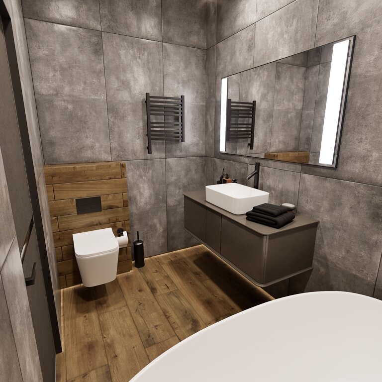2020. Moscow. Airport District. Two-room apartment with a separate office and a cozy loggia. Eve Romanoff