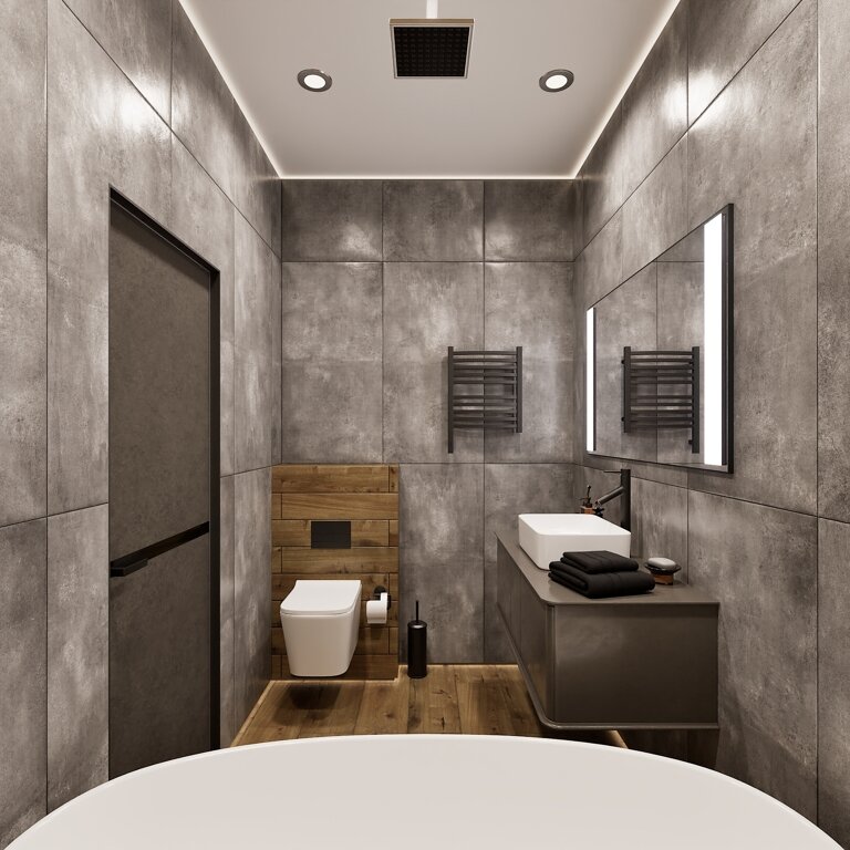 2020. Moscow. Airport District. Two-room apartment with a separate office and a cozy loggia. Eve Romanoff