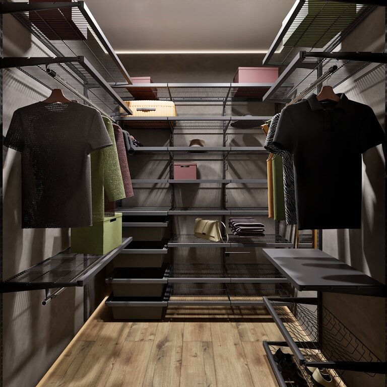 2020. Moscow. Airport District. Two-room apartment with a separate office and a cozy loggia. Eve Romanoff