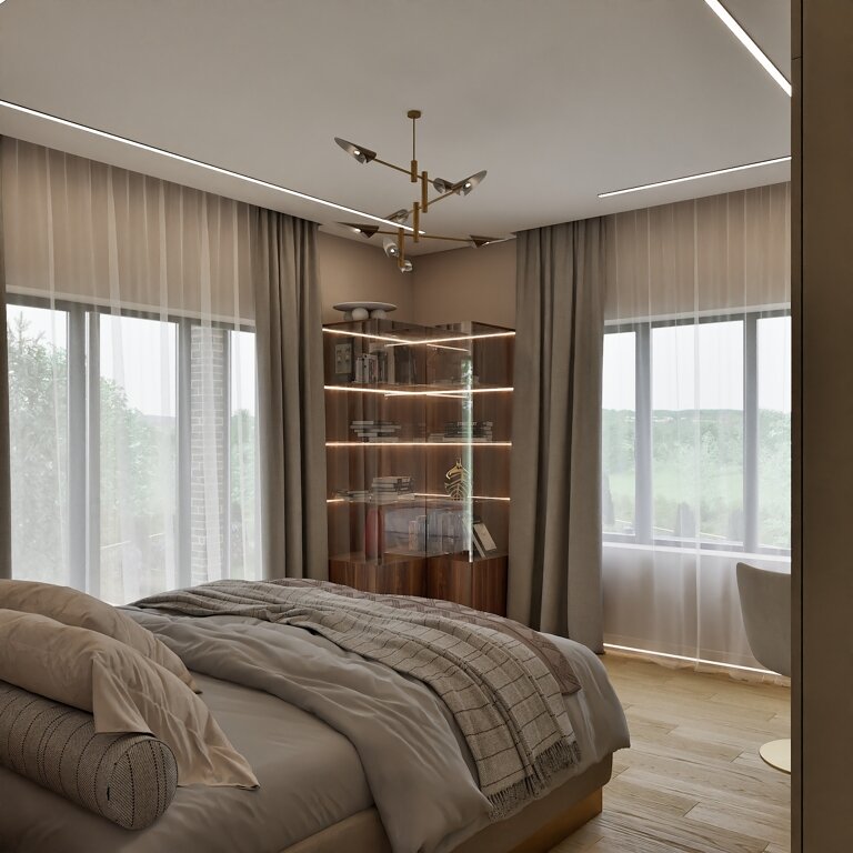 Two-storey house in Petropavlovsk-Kamchatsky in High-Tech style Eve Romanoff
